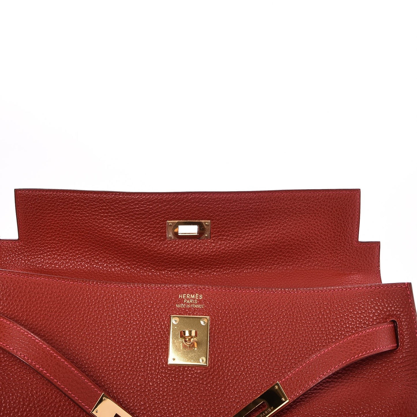 Togo Kelly Sellier 35 Rouge Garance