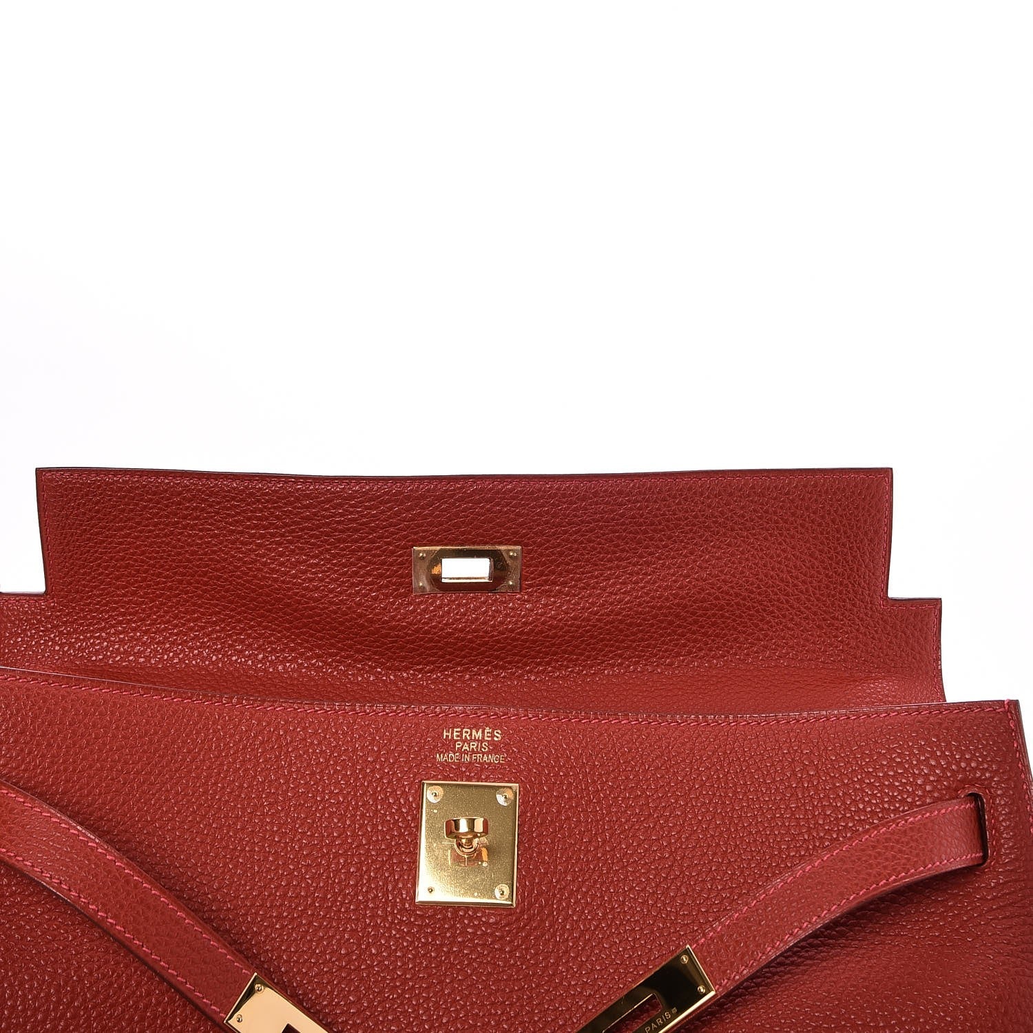Hermes Togo Kelly Sellier 35 Rouge Garance 29 of 35