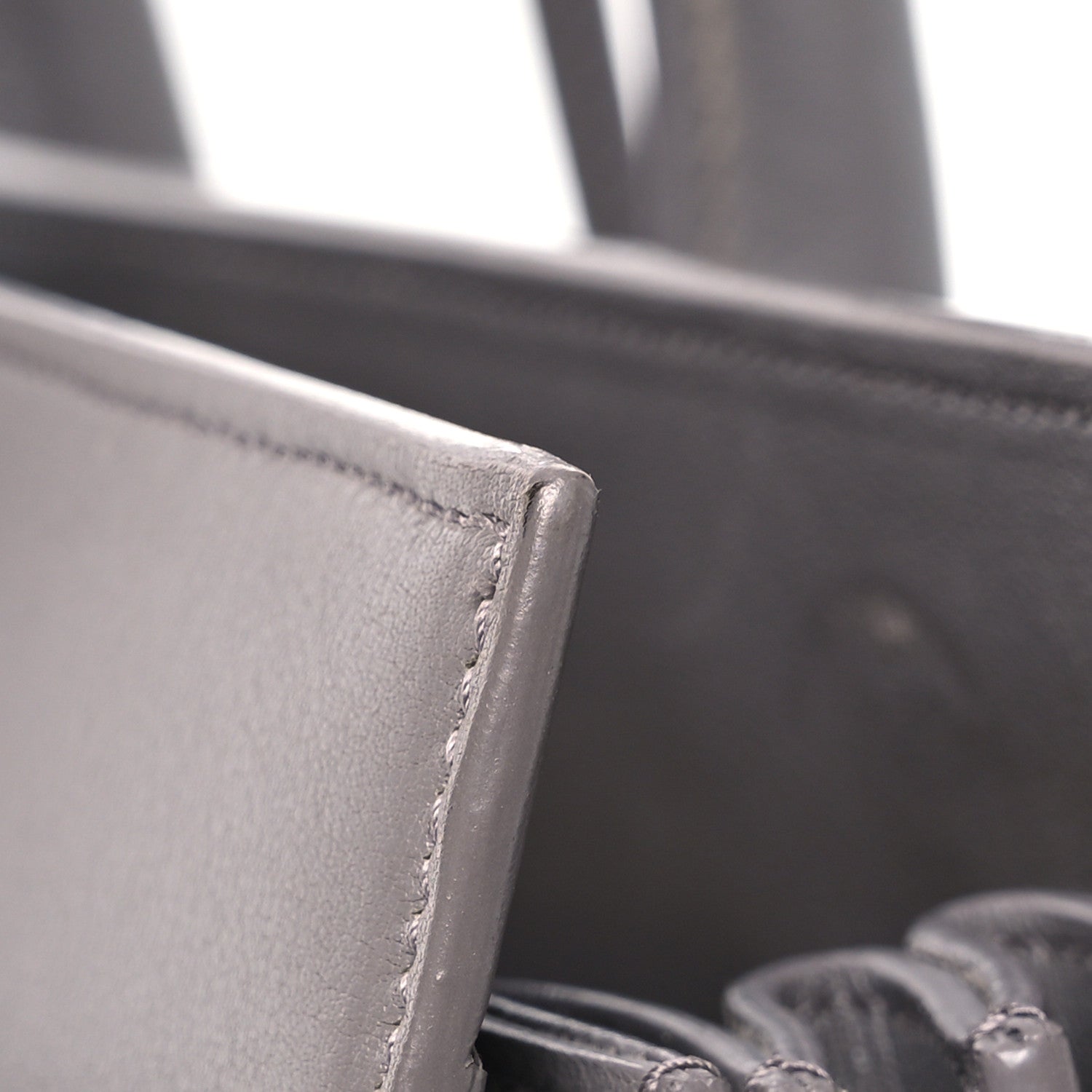 Saint Laurent Calfskin Small Sac De Jour Fog 12 of 16