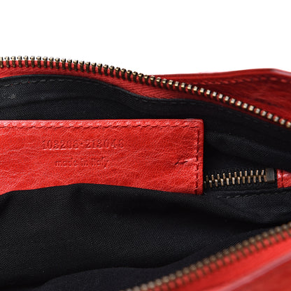 Balenciaga Agneau Classic Hardware First Rouge Coquelicot 6 of 16