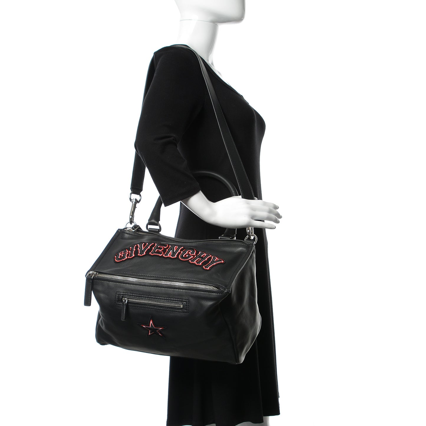 Calfskin Gothic Medium Pandora Black