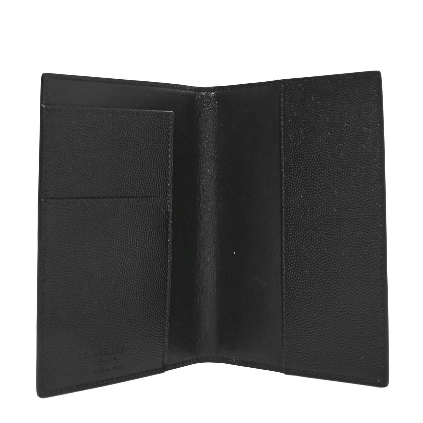 Grain De Poudre Passport Holder Black