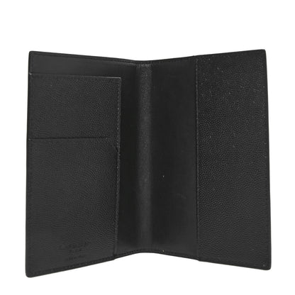 Saint Laurent Grain De Poudre Passport Holder Black 5 of 7