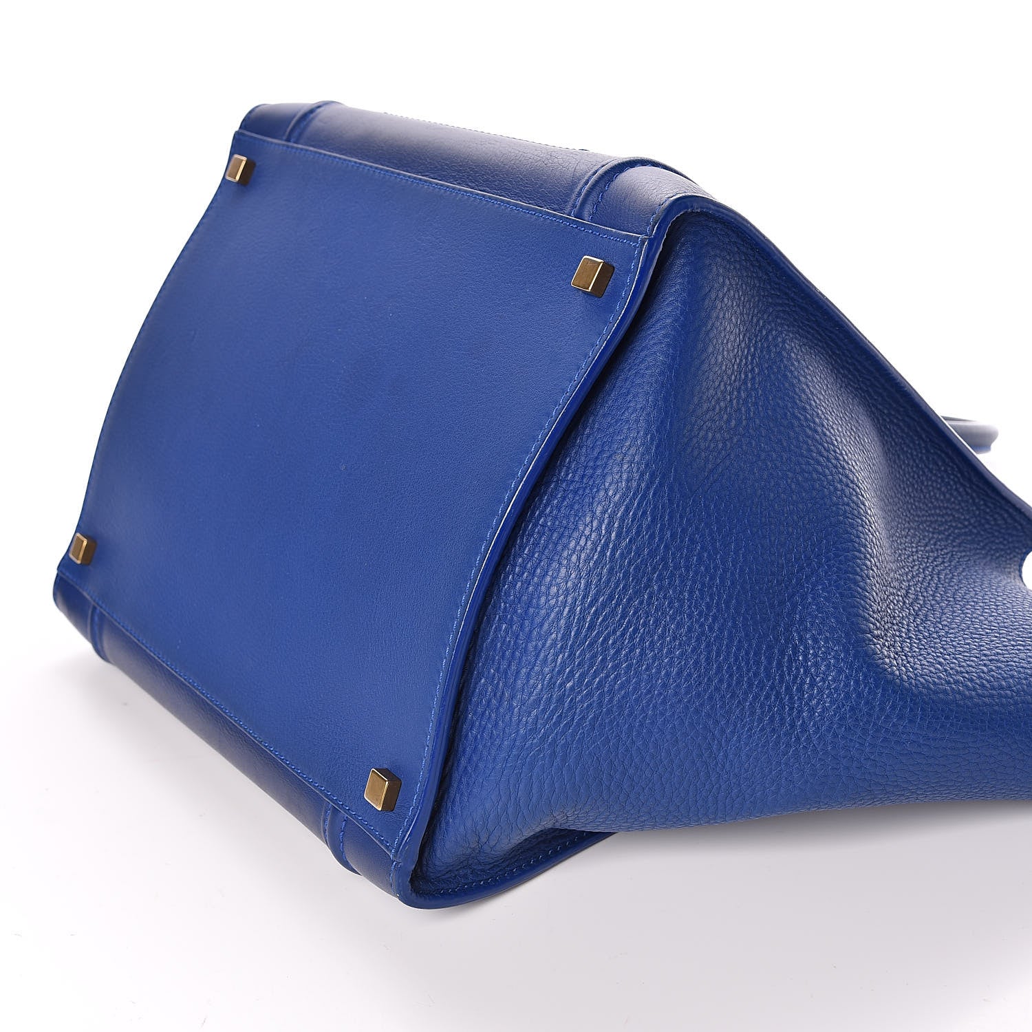 Celine Supple Calfskin Medium Phantom Luggage Royal Blue 9 of 10