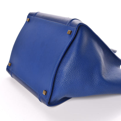 Celine Supple Calfskin Medium Phantom Luggage Royal Blue 9 of 10