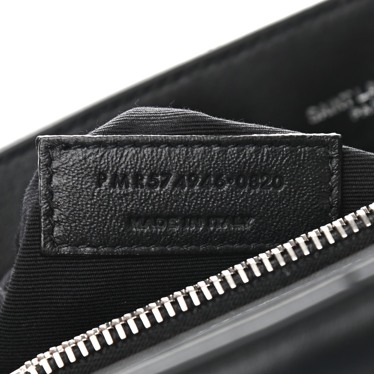 Saint Laurent Calfskin Y Quilted Monogram Medium Loulou Chain Satchel Black 8 of 9