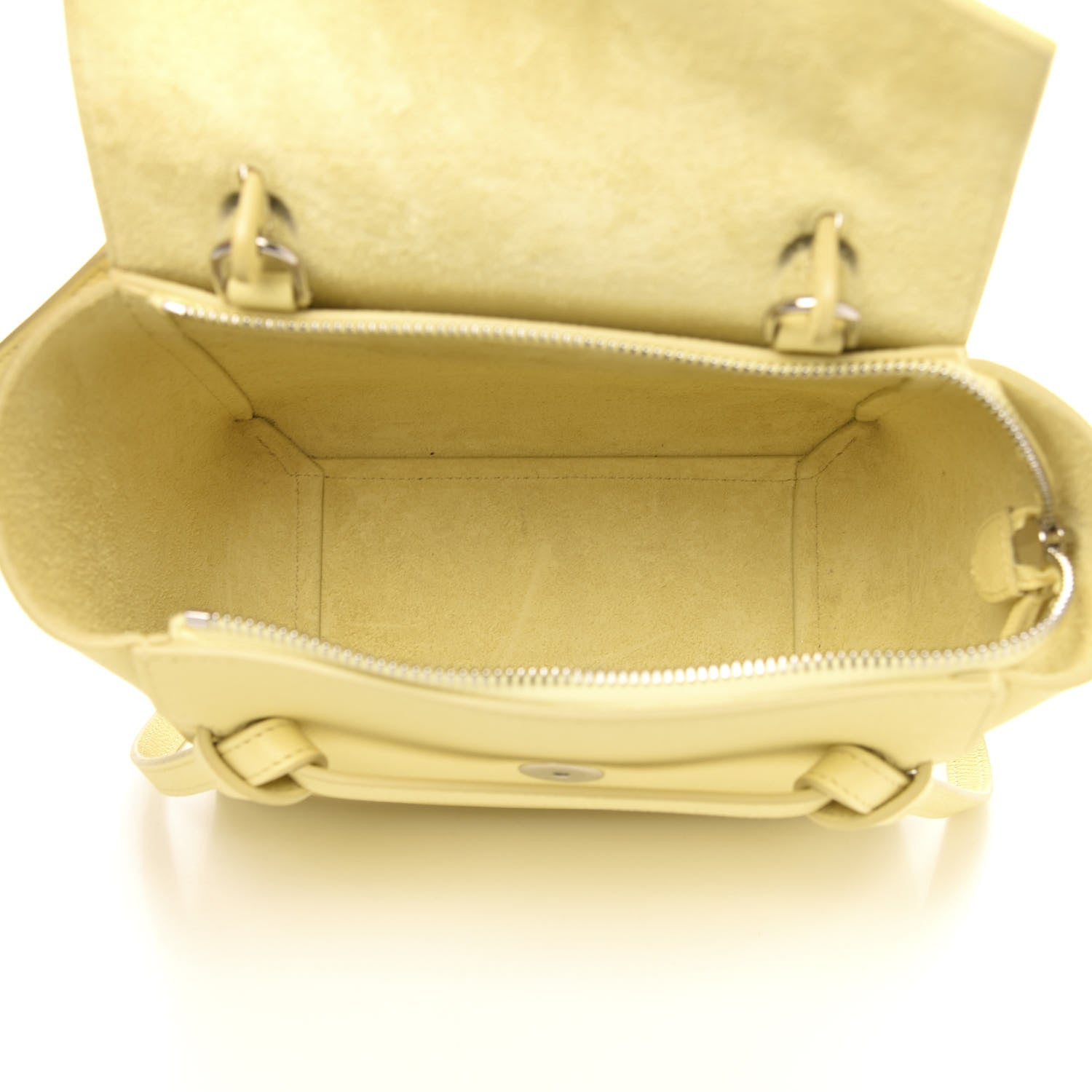 Celine Grained Calfskin Nano Belt Bag Citrus 5 of 11