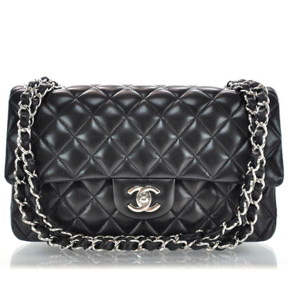 Chanel Lambskin Medium Double Flap Black 1 of 11