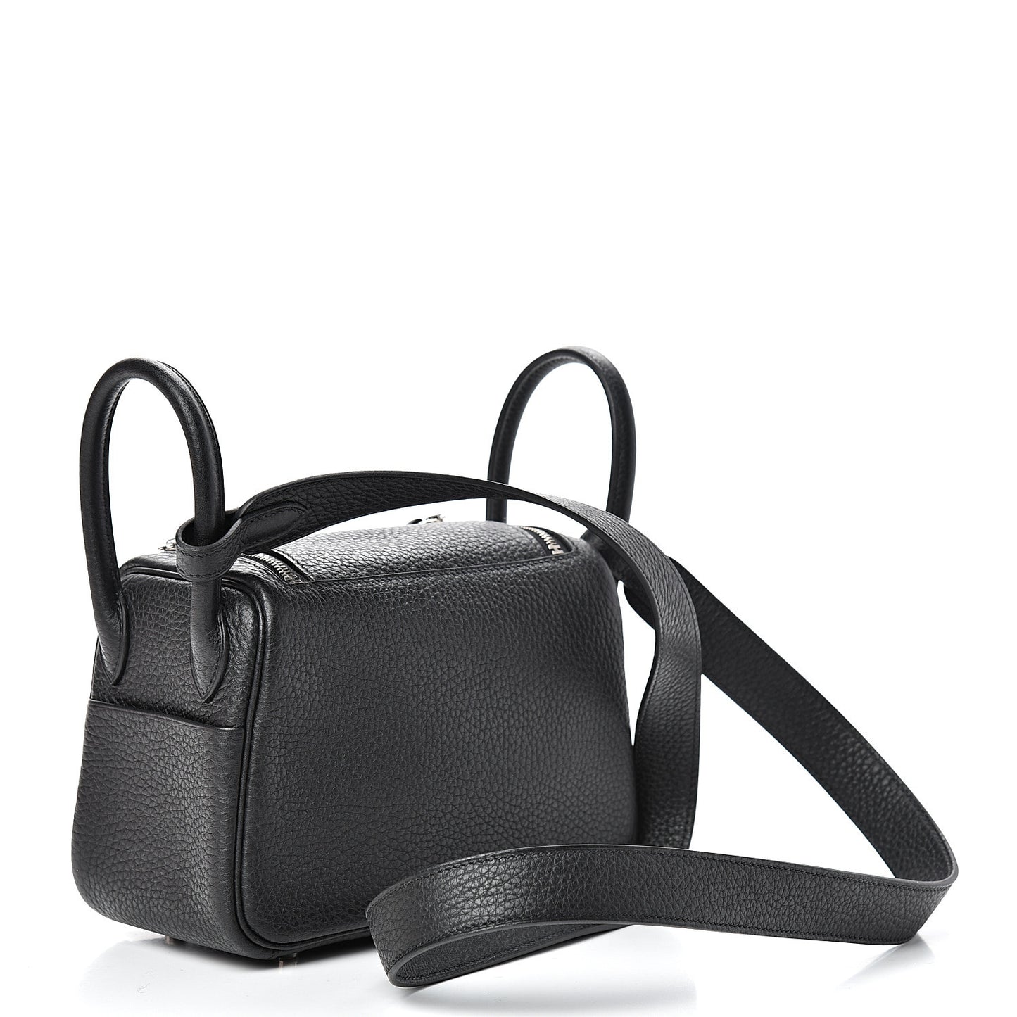 Taurillon Clemence Mini Lindy 20 Black