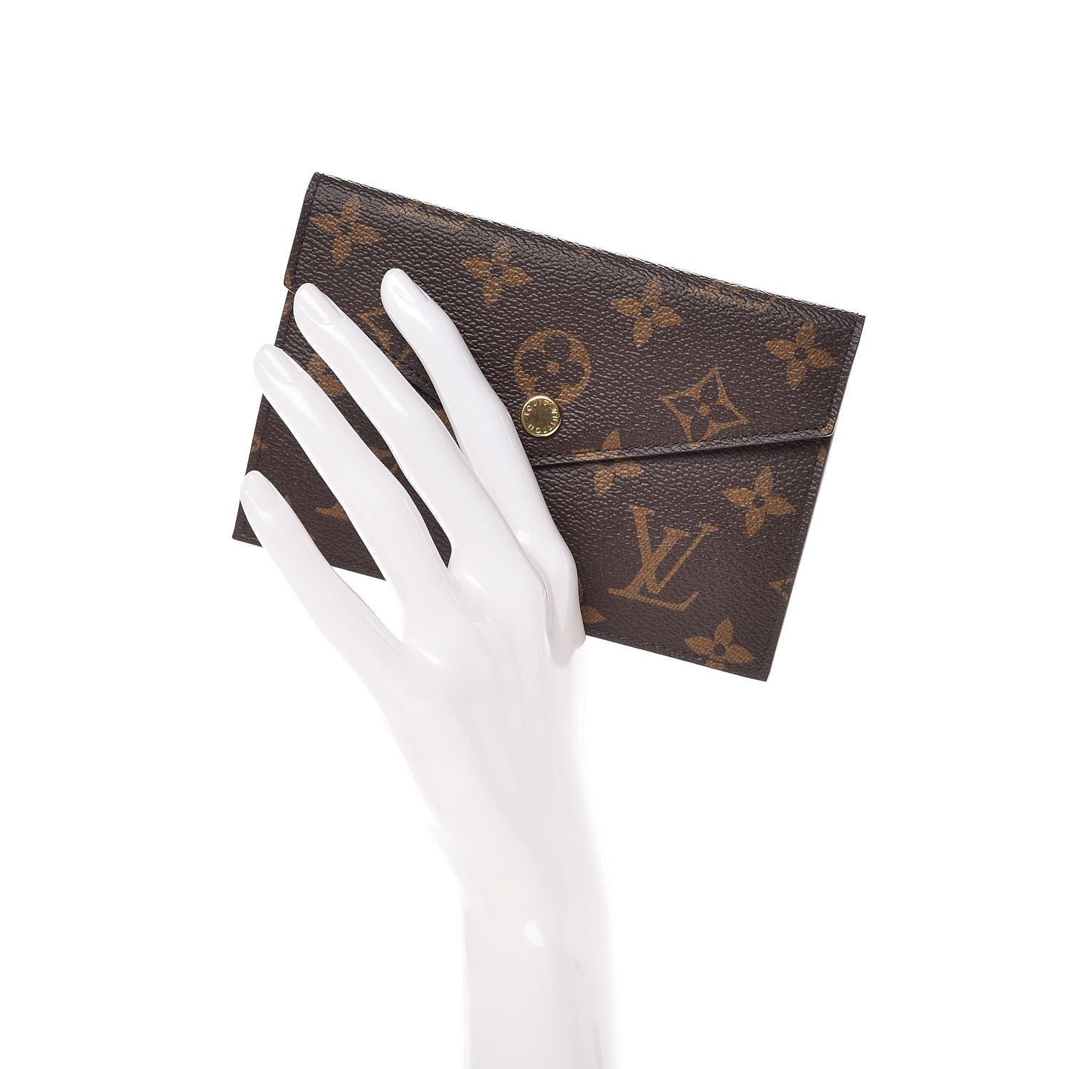 Louis Vuitton Monogram Daily Organizer Envelope Insert Red 2 of 7