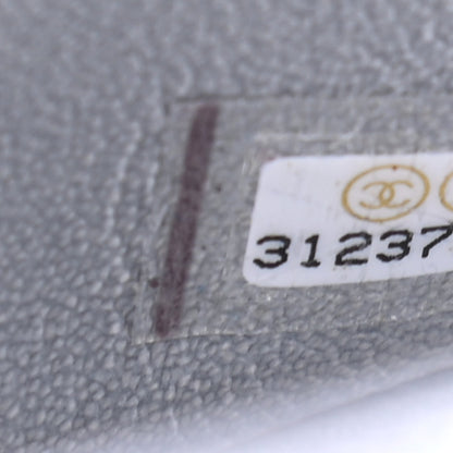 Chanel Metallic Caviar Quilted Mini Top Handle Rectangular Flap Silver 6 of 6