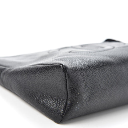 Chanel Caviar Timeless CC Cosmetic Pouch Black 5 of 8