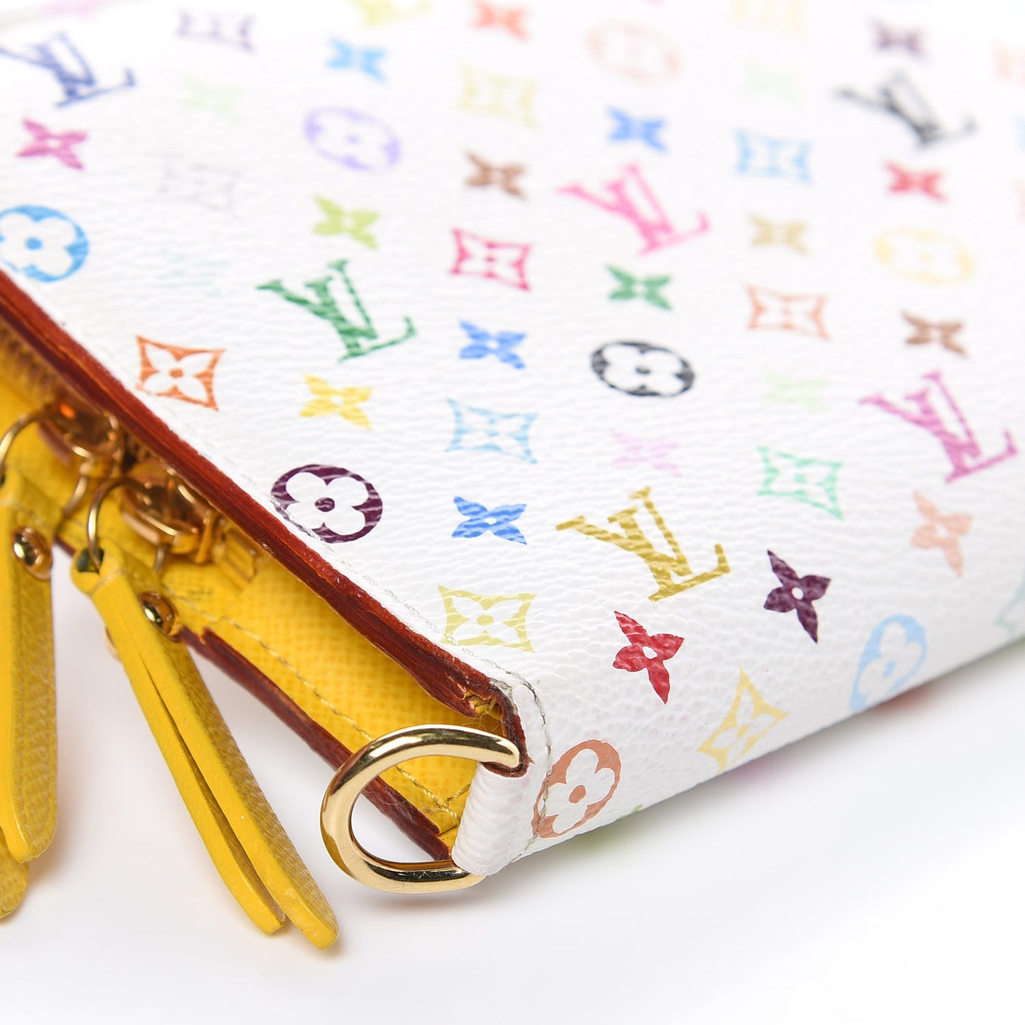 Monogram Multicolor Insolite Wallet White Citron