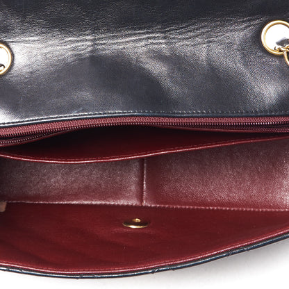 Chanel Lambskin Quilted Medium Single Flap Black 6 of 10