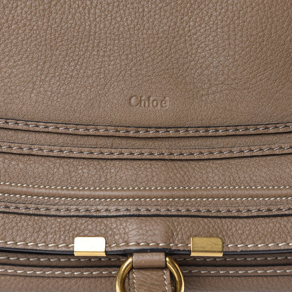 Chloe Calfskin Large Marcie Satchel Nut 19 of 19