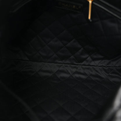 Chanel Shiny Calfskin Quilted Small Chanel 22 Black 8 of 11