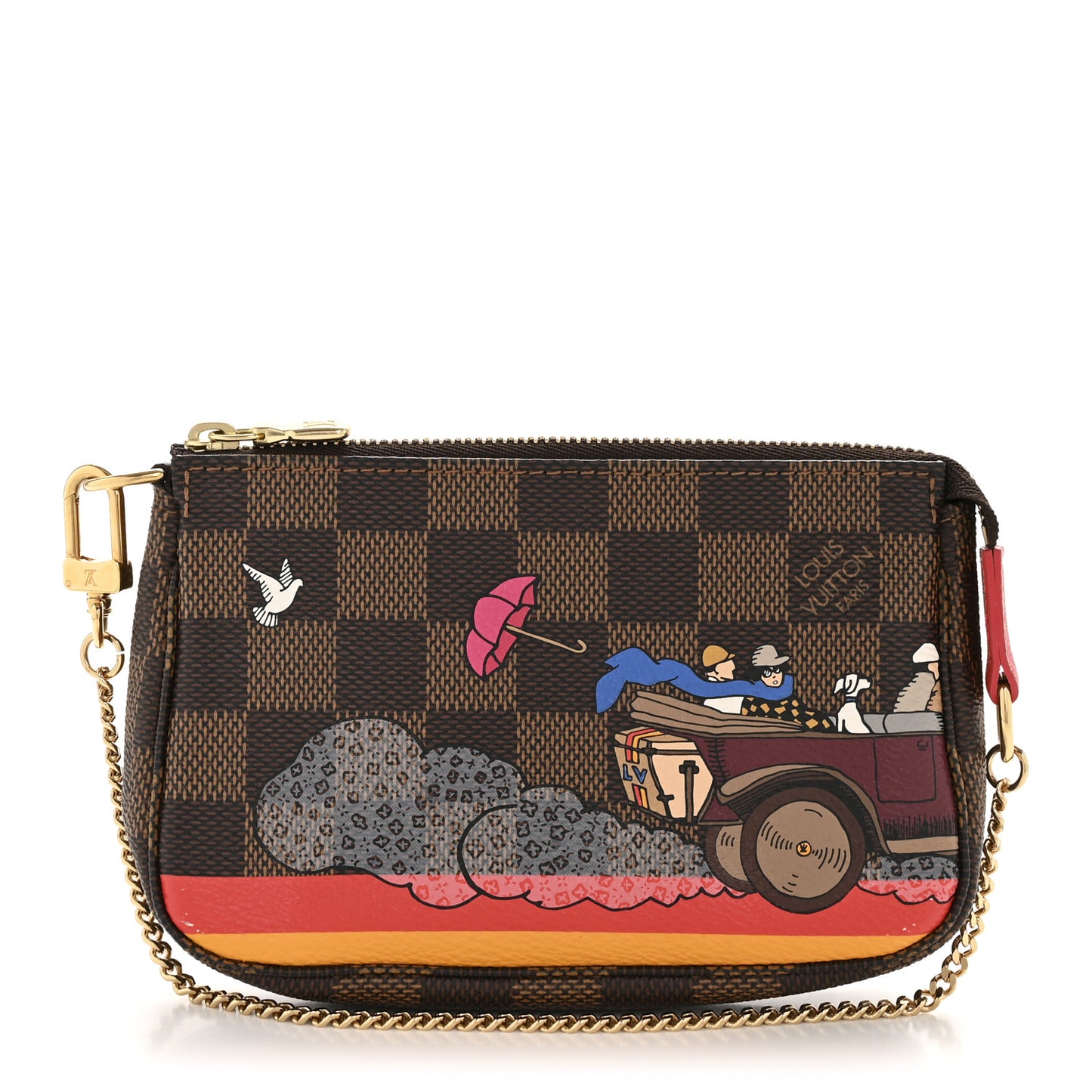 Monogram 2015 Christmas Animation Mini Pochette Accessories