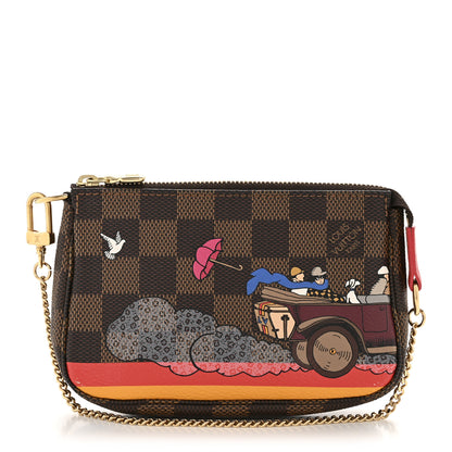 Louis Vuitton Monogram 2015 Christmas Animation Mini Pochette Accessories 1 of 9