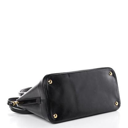 Prada Saffiano Vernice Open Promenade Tote Black 4 of 8