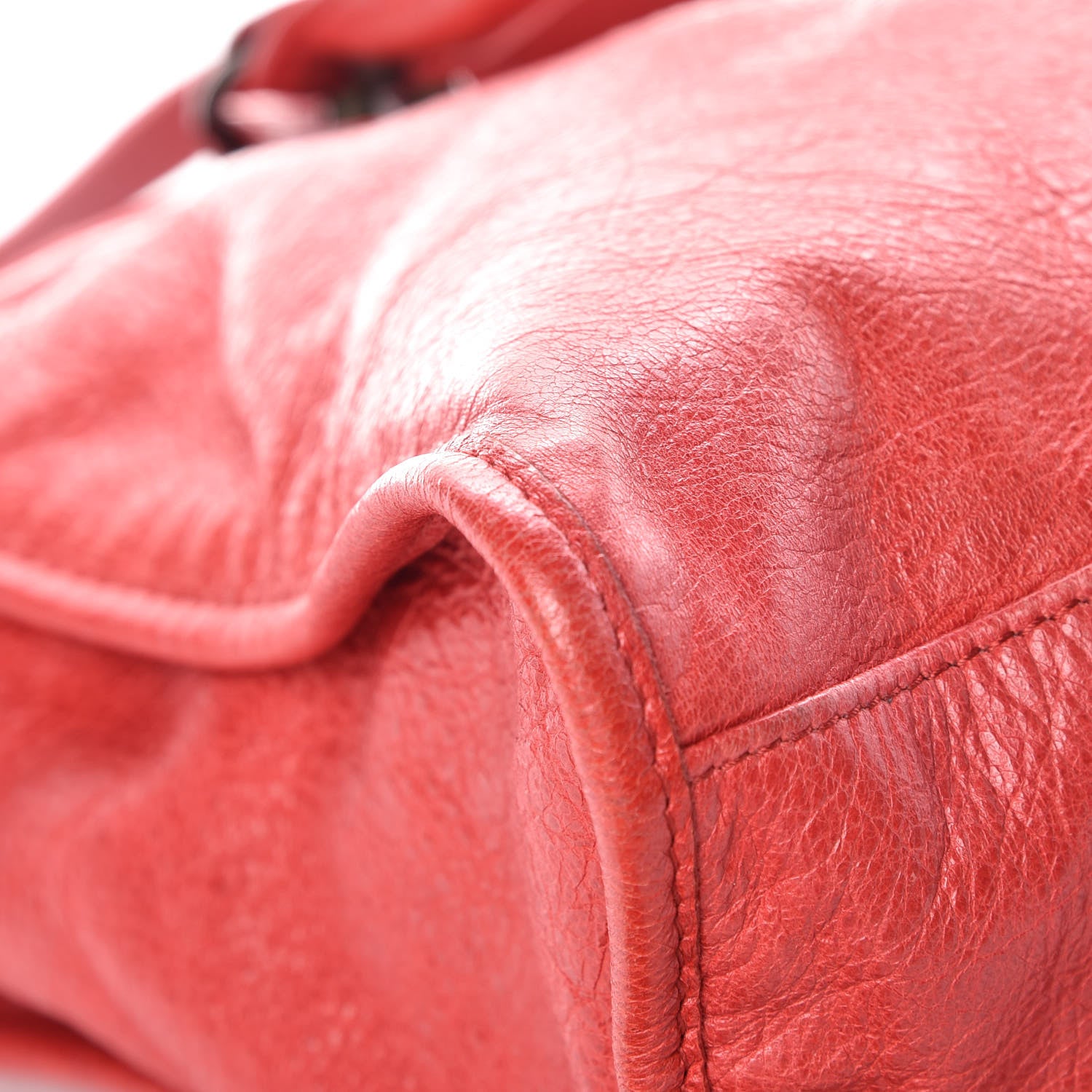 Balenciaga Agneau Classic Hardware City Rouge Coquelicot 15 of 16