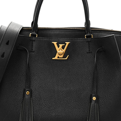 Louis Vuitton Calfskin Lockmeto Black 7 of 10