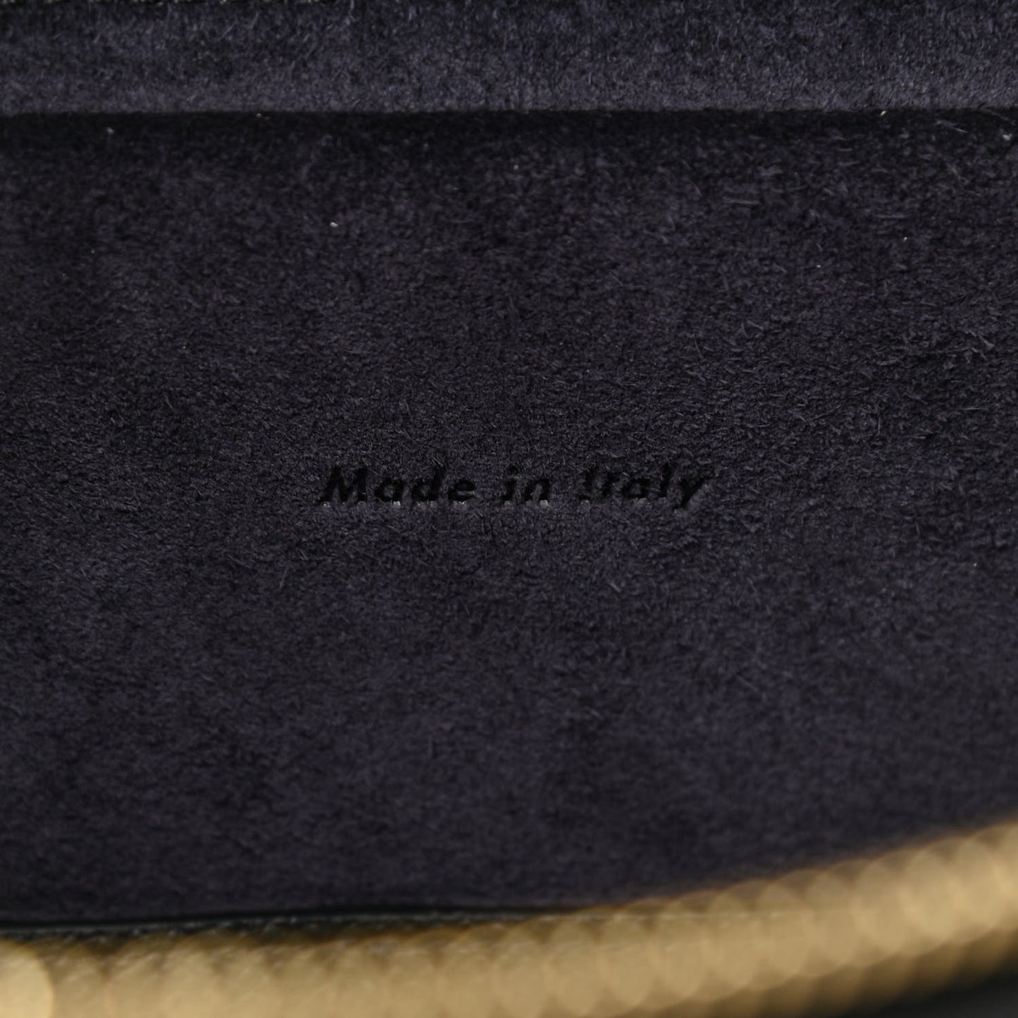 Grained Calfskin Mini Belt Bag Black