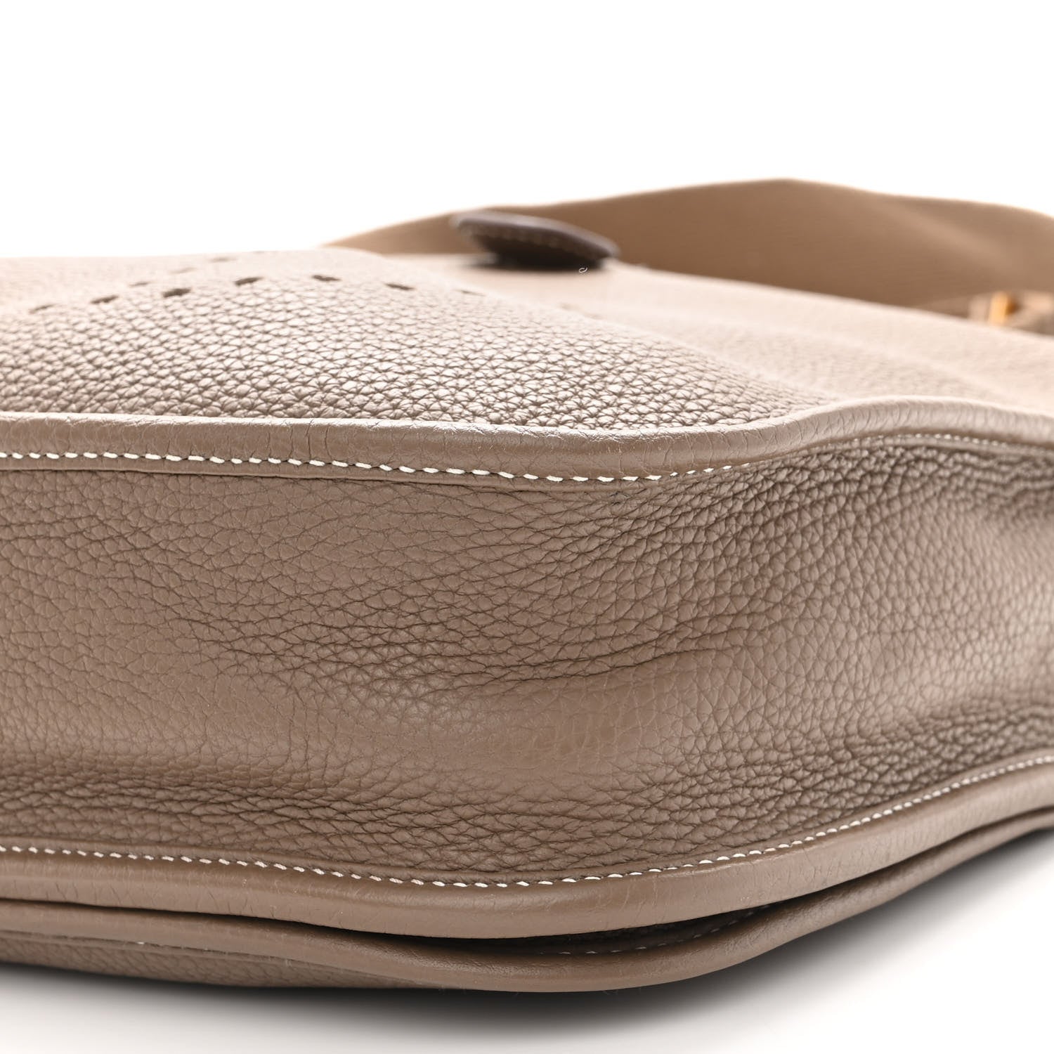 Hermes Taurillon Clemence Evelyne III PM Etoupe 10 of 12