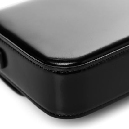 Celine Shiny Calfskin Triomphe Shoulder Bag Black 11 of 12