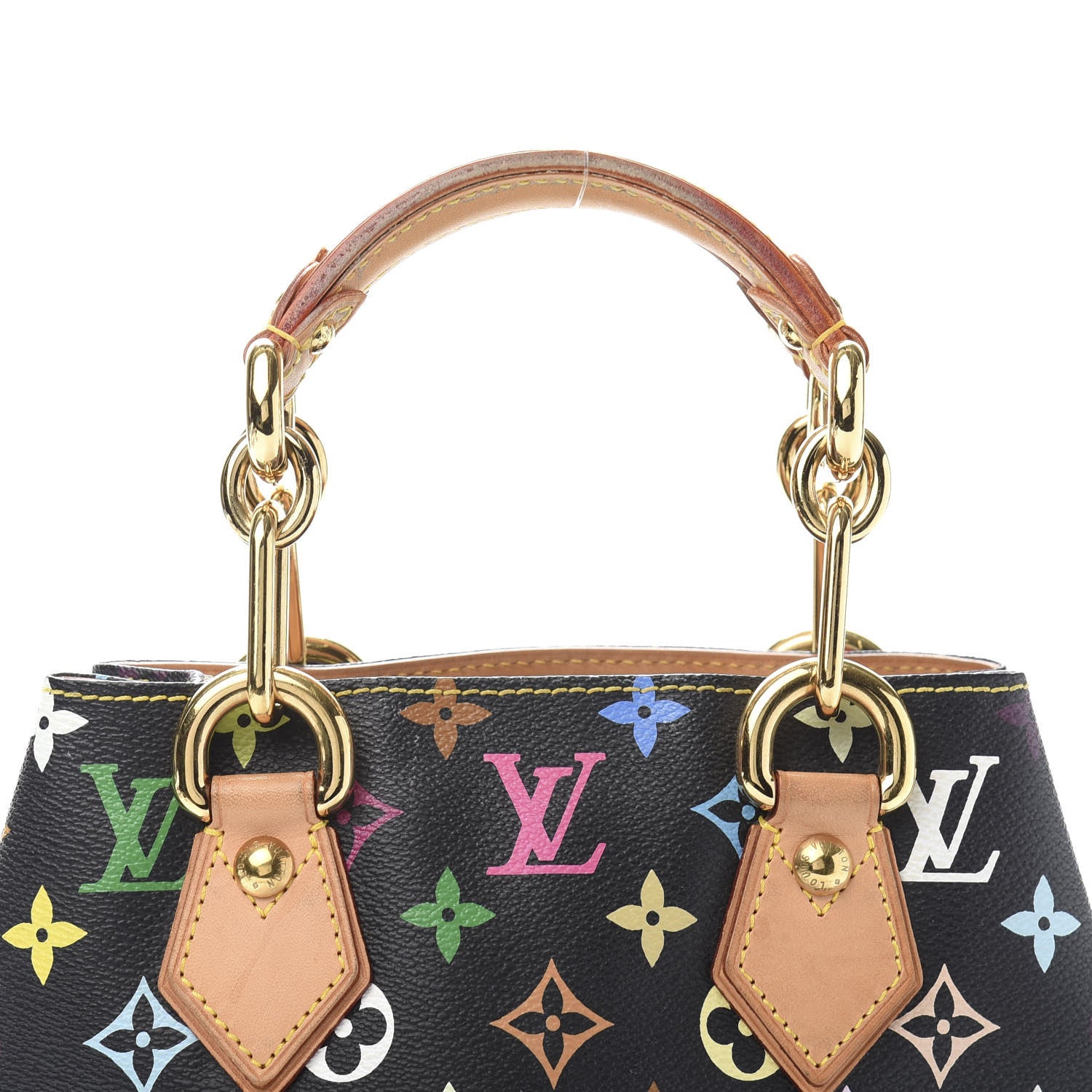 Louis Vuitton Monogram Multicolor Audra Black 12 of 12