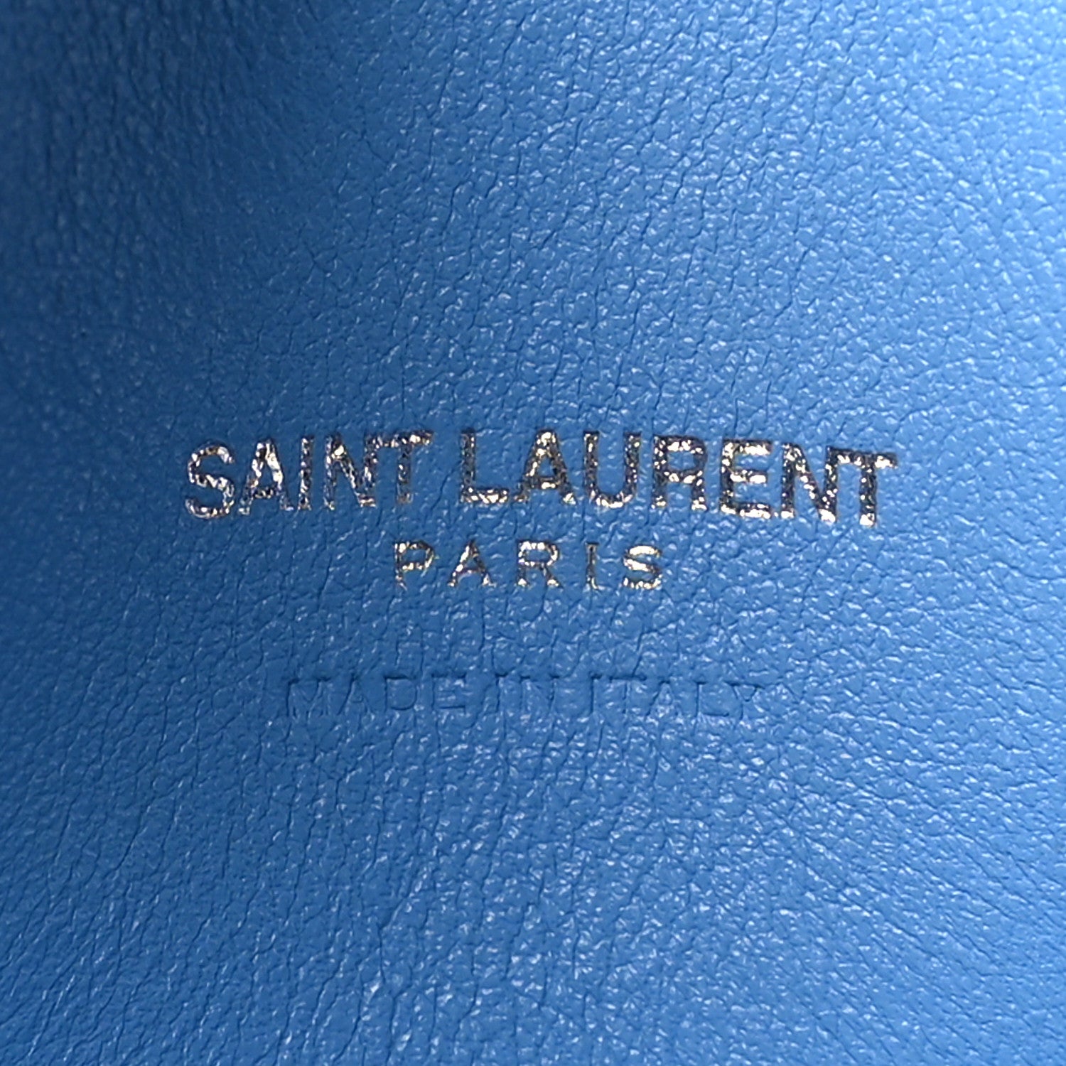 Saint Laurent Grained Calfskin Baby Sac De Jour Blue Clair 6 of 9