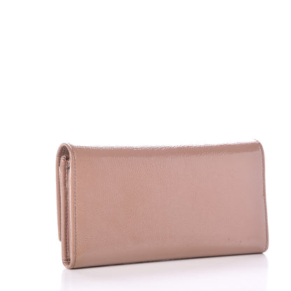 Gucci Patent Soho Continental Wallet Dark Cipria 3 of 8