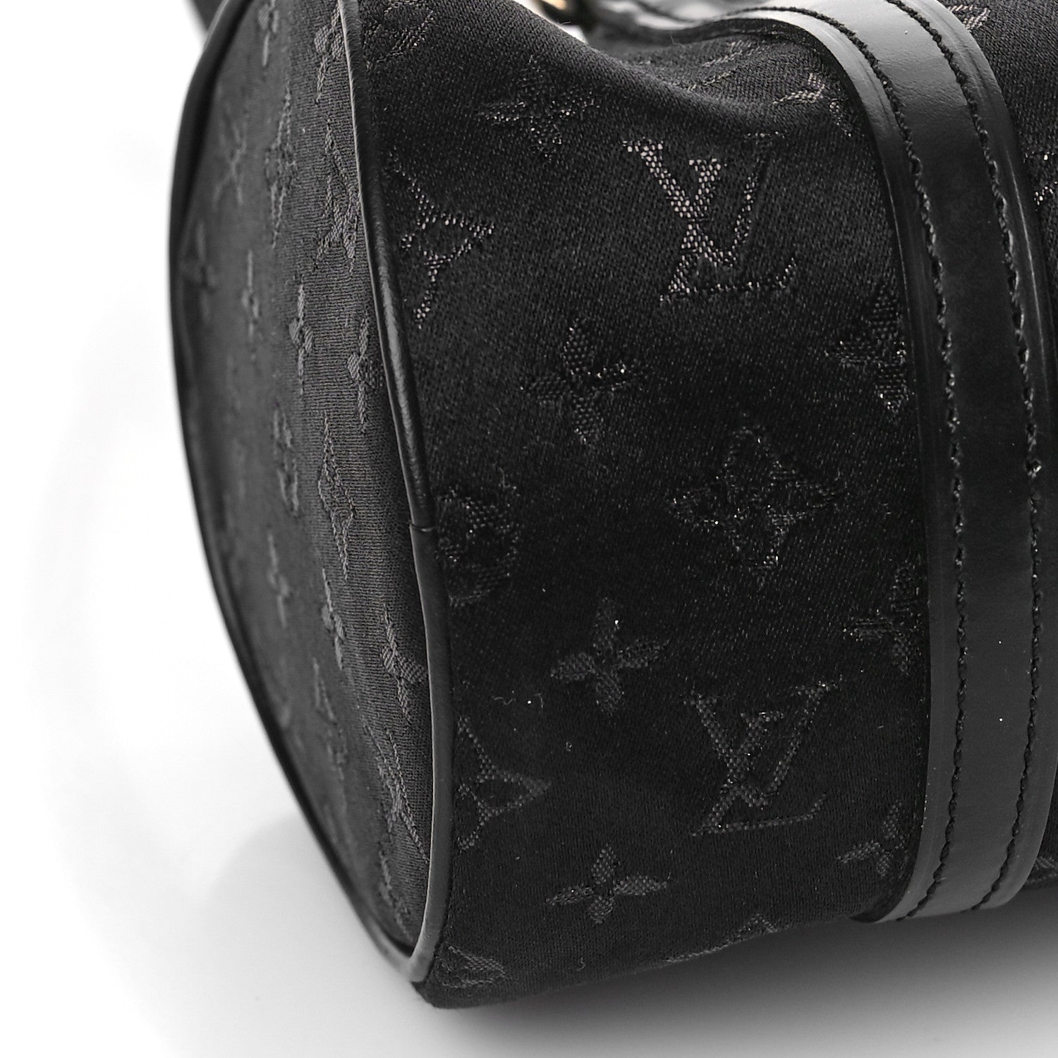 Louis Vuitton Satin Monogram Mini Papillon Black 7 of 8