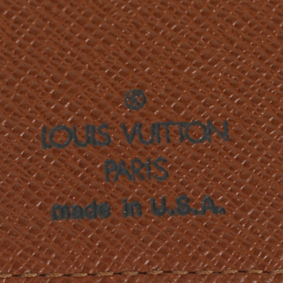 Louis Vuitton Monogram Agenda Cover w Address Book 7 of 8