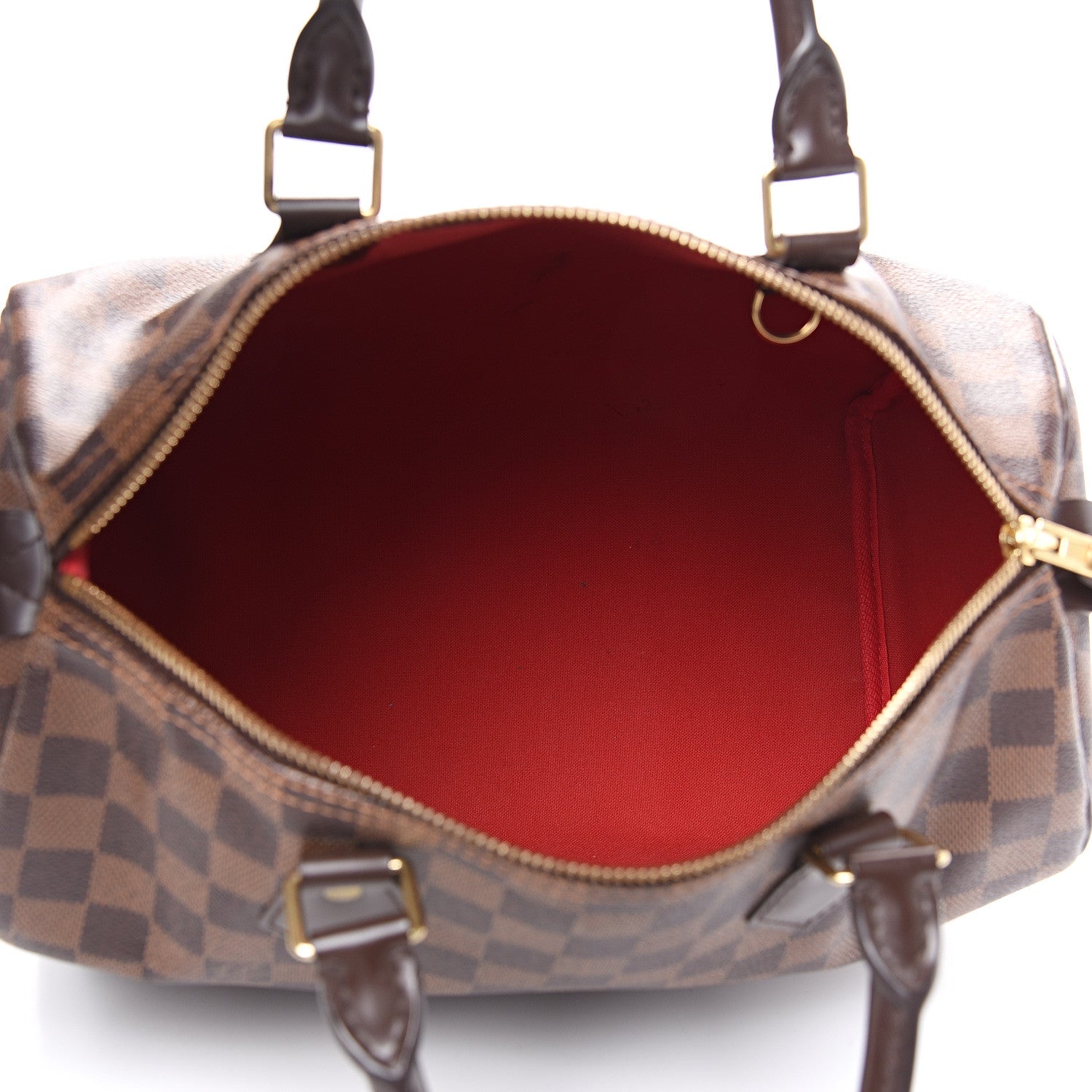 Louis Vuitton Damier Ebene Speedy 30 4 of 12