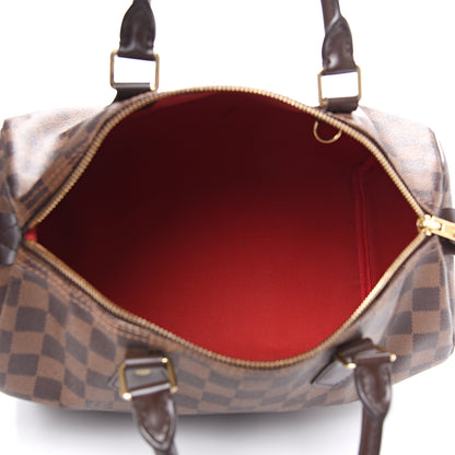 Louis Vuitton Damier Ebene Speedy 30 4 of 12