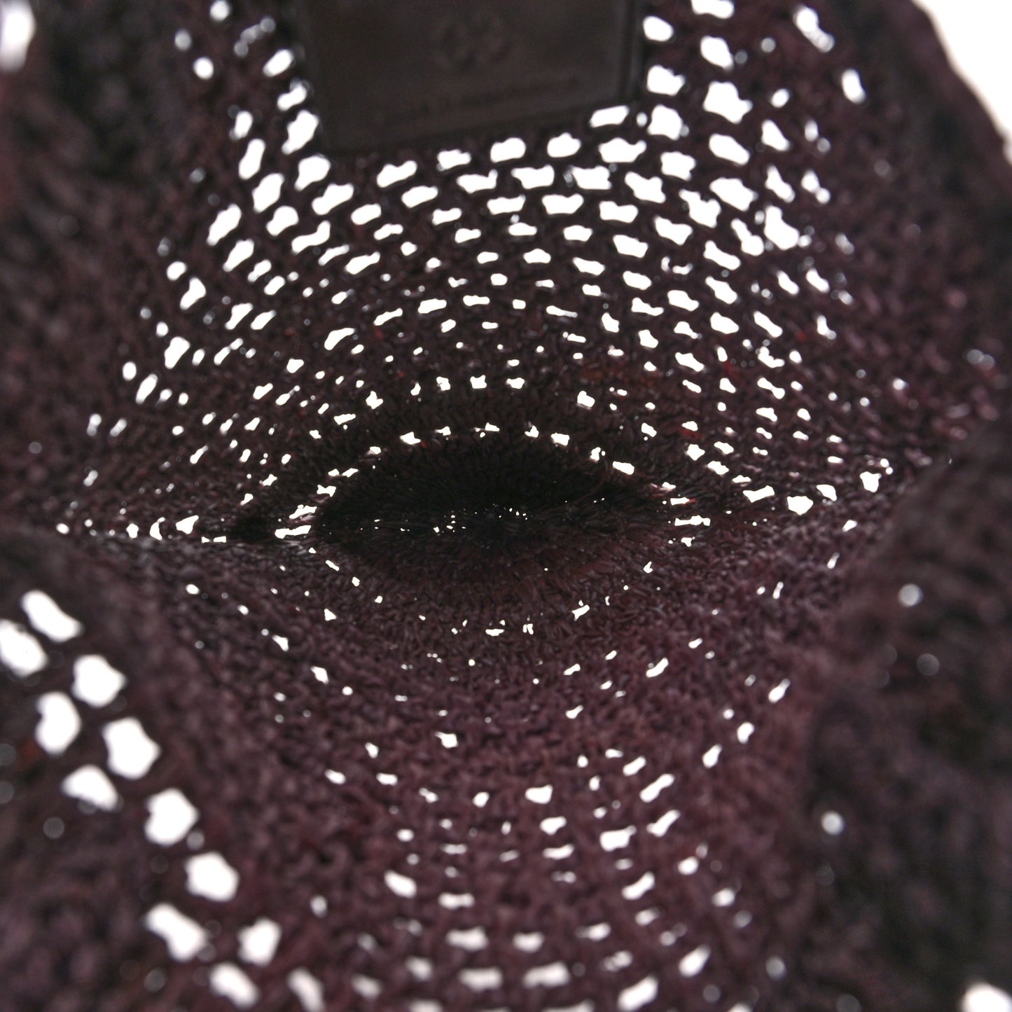 Raffia Small Summer Banana Tote Kohl Brown