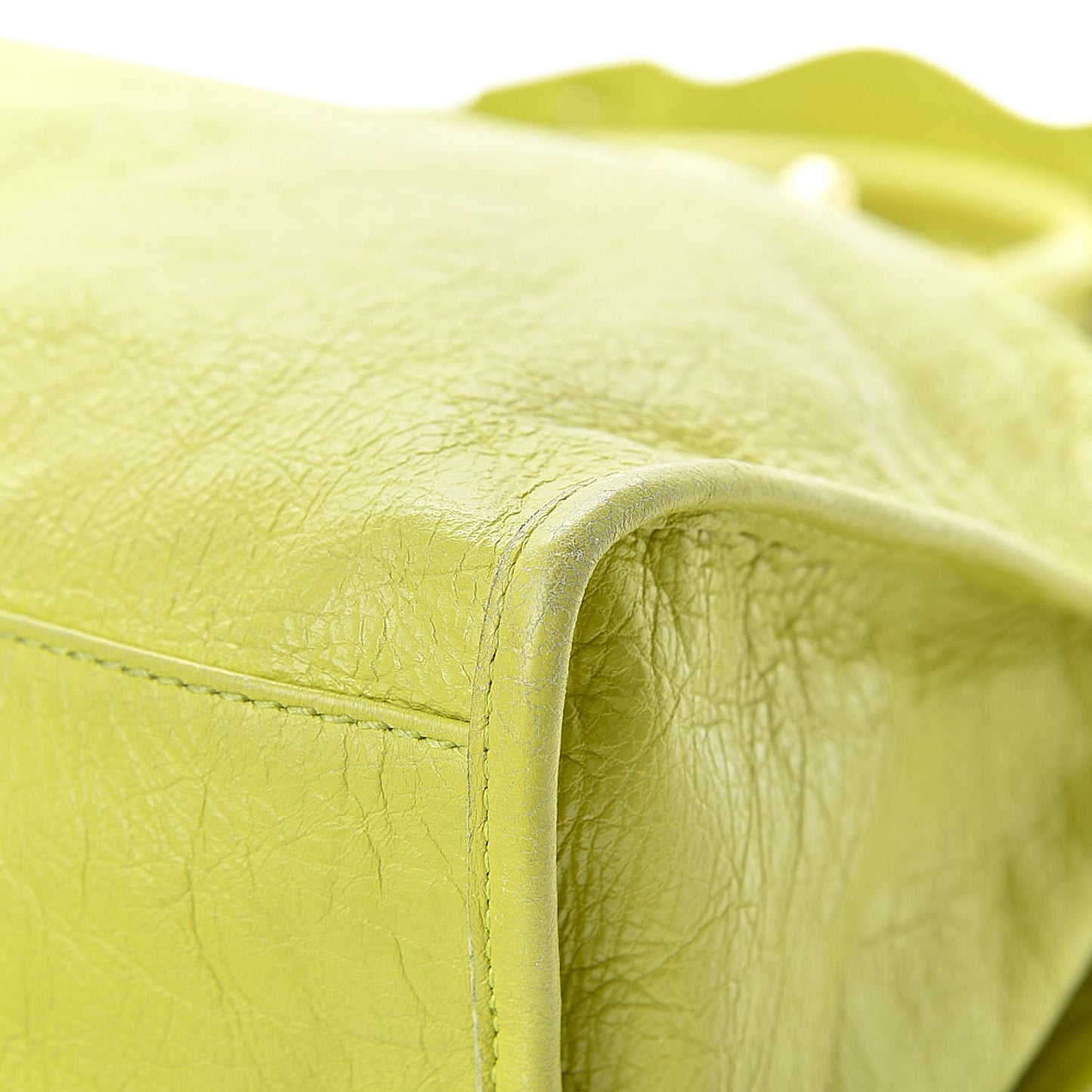 Agneau Giant 12 Gold Hardware City Jaune Poussin
