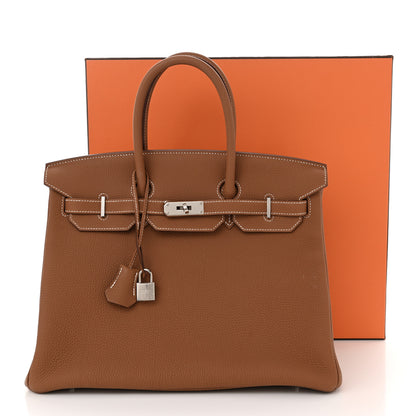 Hermes Togo Birkin 35 Gold 12 of 12