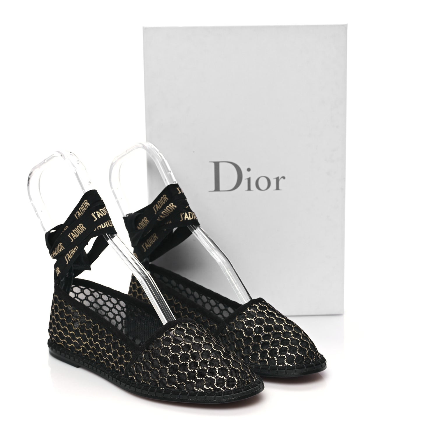 Laminated Resille Suede Nicely-D Ballet Flat 36 Black Gold