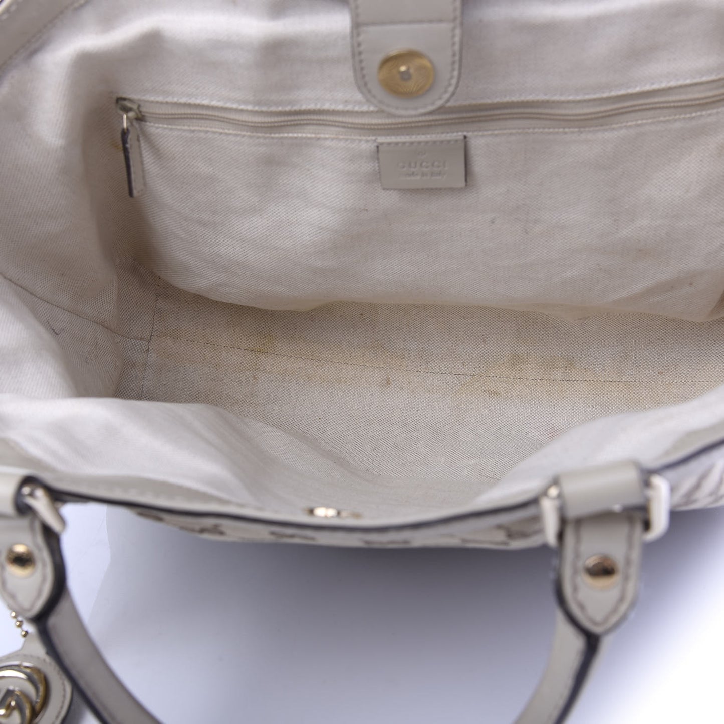 Monogram Medium Sukey Tote Off White