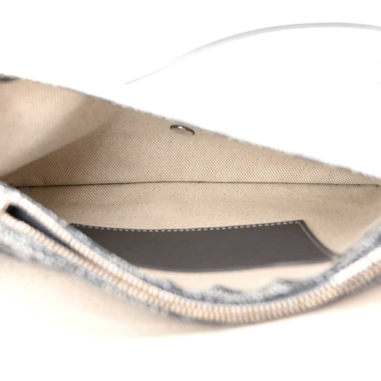 Goyardine Plumet Wallet Clutch Grey