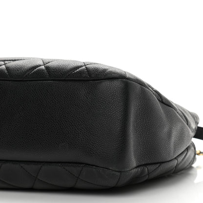 Chanel Caviar Quilted Timeless CC Soft Tote Black 12 of 16