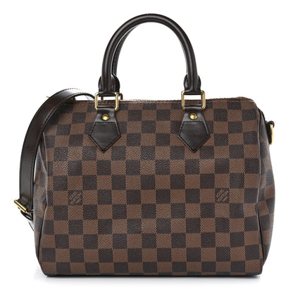 Louis Vuitton Damier Ebene Speedy Bandouliere 25 1 of 11
