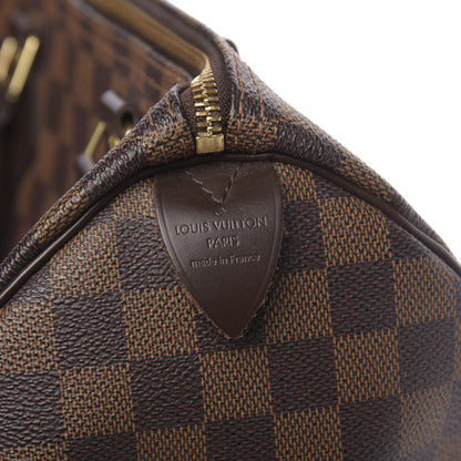 Louis Vuitton Damier Ebene Speedy 30 6 of 12