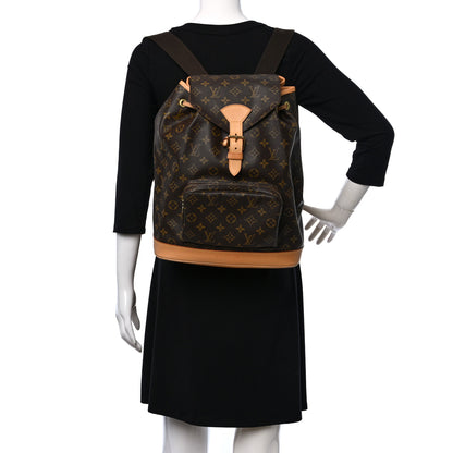Louis Vuitton Monogram Montsouris GM Backpack 2 of 10