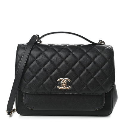 Chanel Caviar Quilted Large Business Affinity Flap Black 1 of 11