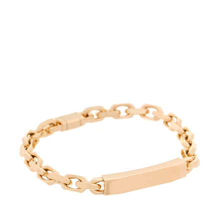 Tiffany 18K Yellow Gold 1837 Makers ID Chain Bracelet 1 of 5