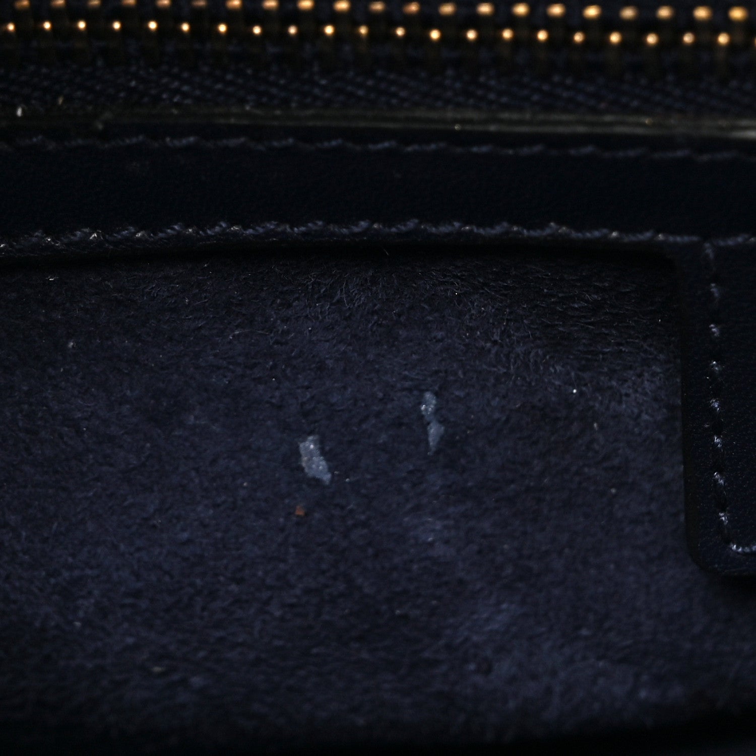 Christian Dior Calfskin Saddle Bag Navy 11 of 14