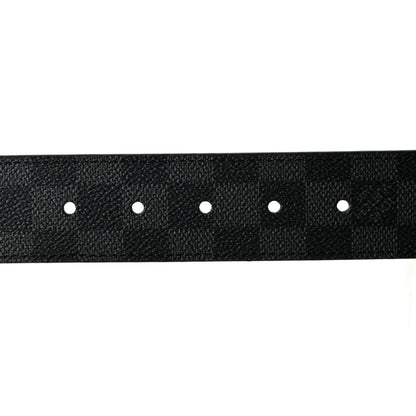Louis Vuitton Damier Graphite Calfskin Belt 110 44 Black 6 of 7