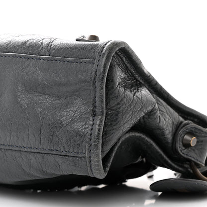 Balenciaga Agneau Classic Hardware Mini City Anthracite 11 of 15